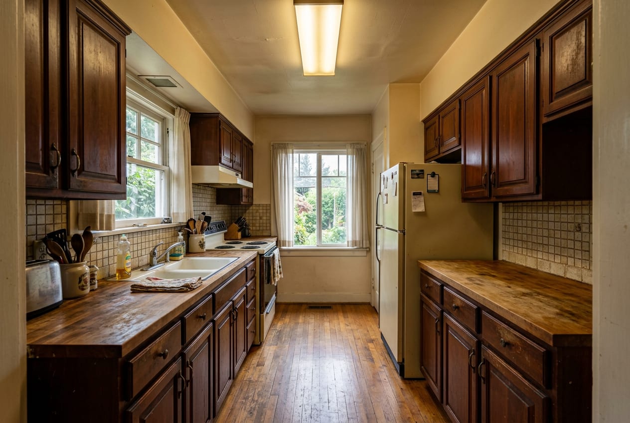 Trujillo Kitchen Remodeling Corp, kitchen remodeling in Lakewood, before the renovation